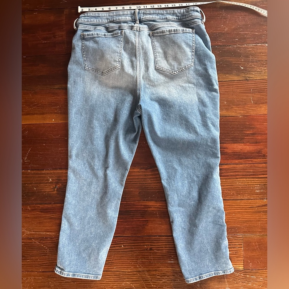 NYDJ Sky Blue Cropped Jeans - Picture 3 of 3